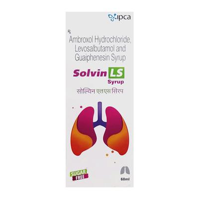 SOLVIN LS SUGAR FREE Syrup 60ml - Cough And Cold-Cou