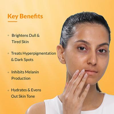 Fixderma Skarfix Plus 4% Kojic Acid Brightening Face Serum Fades Dark Spots & Hyperpigmentation 30 g - Face Serum