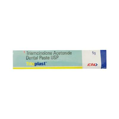 Trioplast 0.1% Paste 5gm - Oral Care - P-Mou