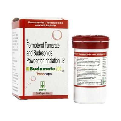 Budamate 200 Transcap 30'S - Asthma/COPD-Ast