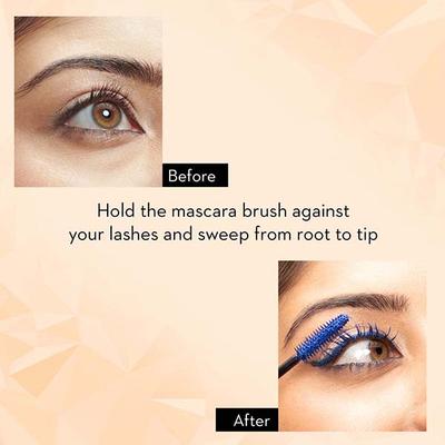 Sugar Cosmetics Bold Unfold Waterproof Mascara - 01 Black Diamond 10 ml - Mascaras