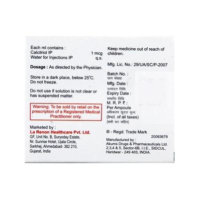 Laretol Injection 1ml - Osteoporosis-Age