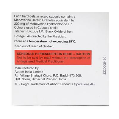 Colospa Retard 200mg Capsule 15'S - Muscle Cramps/Spasticity-Mus