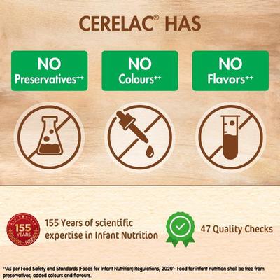 Nestle Cerelac Baby Food Cereal No Refined Sugar - Rice (For 6 to 24 Months Baby) 300 g - Baby And Infant Supplements