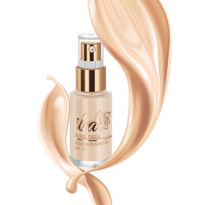 Iba Pure Skin Liquid Foundation SPF 15 04 Snow White 30ml - Foundation