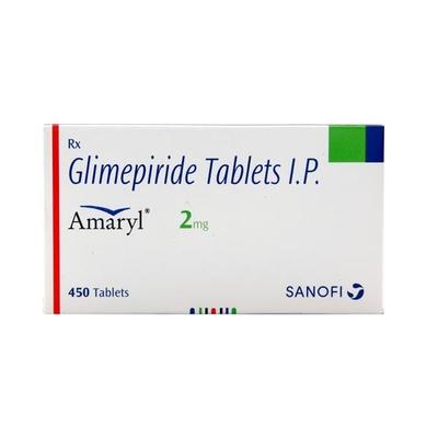 Amaryl 2mg Tablet 30'S - Diabetes-Ant