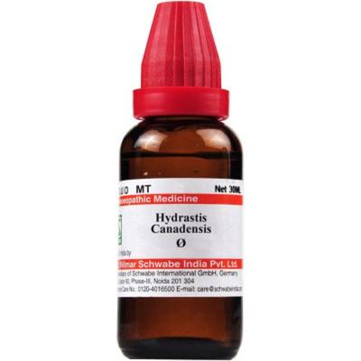 Dr.Willmar Schwabe Hydrastis Canadensis Ø Drops 30 ml - Mother Tincture