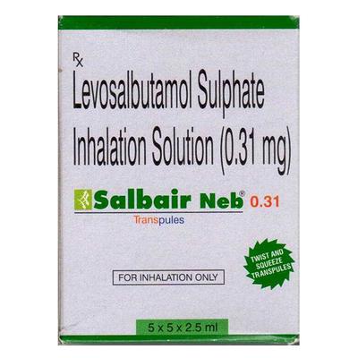 SALBAIR NEB 0.31 Transpule 5X2.5ml - Asthma/COPD-Ast