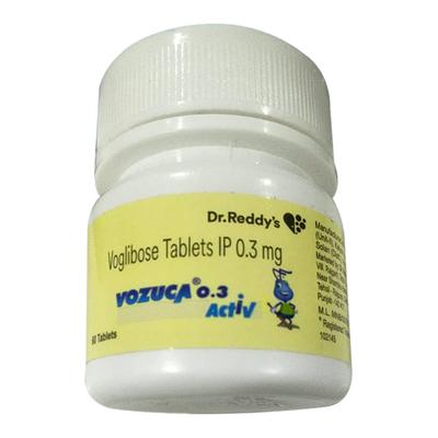Vozuca 0.3mg Activ Tablet 60'S - Diabetes-Ant