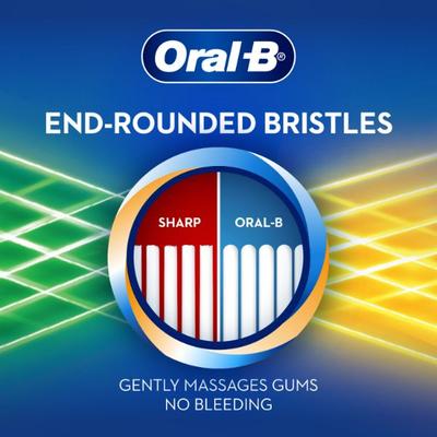 Oral B Criss Cross Toothbrush medium 4's - Toothbrushes