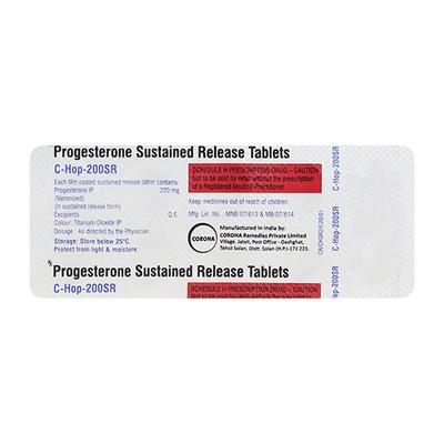 C HOP 200 SR Tablet 10's (N) - Hormonal Therapy-Oes