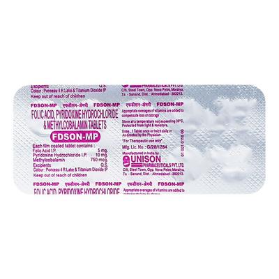 Fdson MP Tablet 10'S - Anaemia-VMA