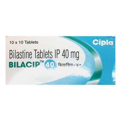 BILACIP 40 Tablet 10's - Allergies-Ant