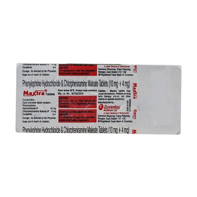 Maxtra Tablet 10'S - Cough And Cold-Cou