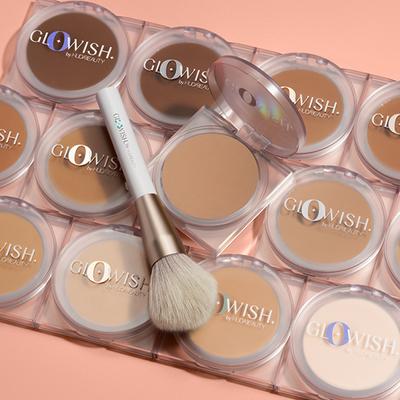 Huda Beauty Glowish Luminous Pressed Powder 01 Fair 10 gm - Loose Powder