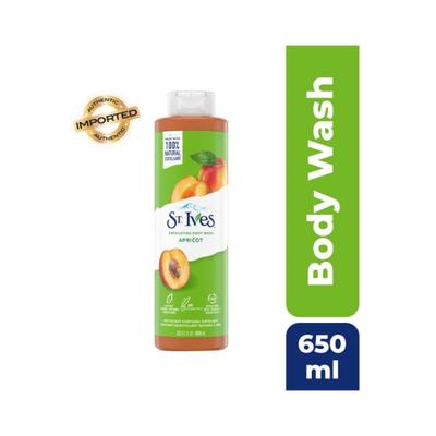 St. Ives Exfoliating Apricot Body Wash 650 ml - Shower Gels & Body Wash