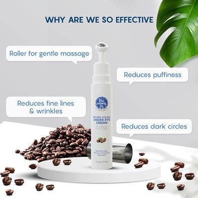 The Mom's Co. Vita Rich Under Eye Cream with Coffee Oil, Vitamins E & B3 15gm - Eye Gels & Roll-On