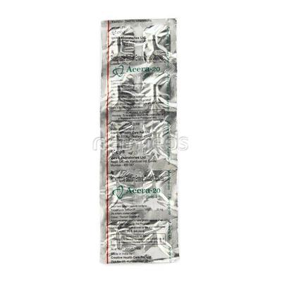 Acera 20mg Capsule 10'S - Ulcer/Reflux/Flatulence-Aaa