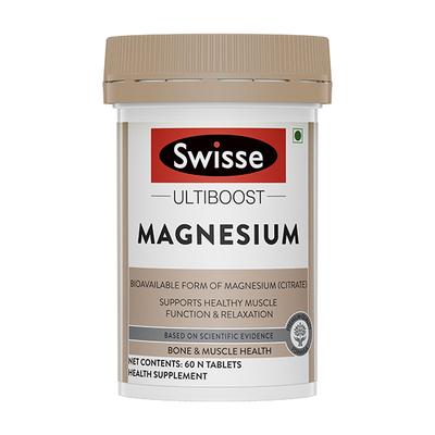 Swisse Ultiboost Magnesium Tablet 60's - Calcium And Minerals