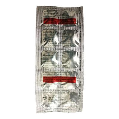 Cimenza 20/40mg Tablet 10'S - Vertigo-Ant