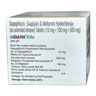 UDAPA TRIO Tablet 10's - Diabetes-Ant