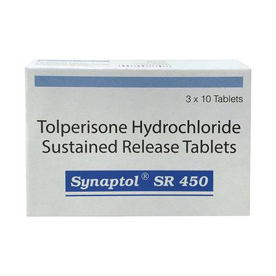 Synaptol SR 450mg Tablet 10'S - Muscle Cramps/Spasticity-Mus