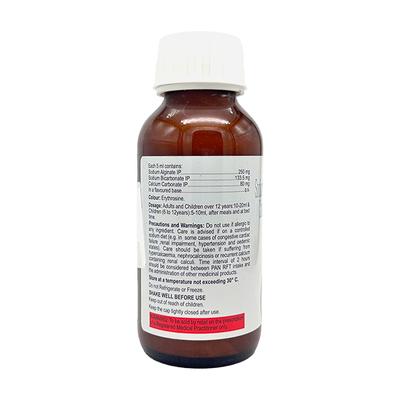 PAN RFT SUGAR FREE MINT FLAVOUR Suspension 200ml - Ulcer/Reflux/Flatulence-Aaa