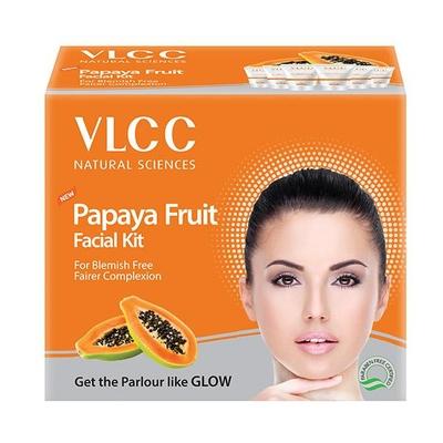 VLCC Papaya Fruit Facial Kit - Small - Facial Kits