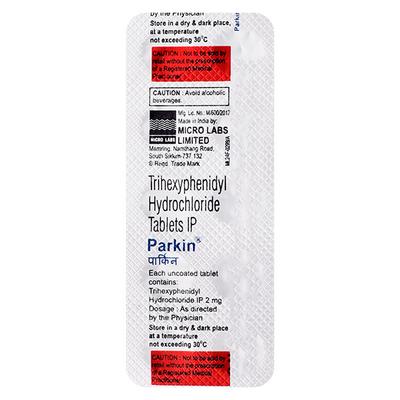 Parkin Tablet 10'S - Parkinsonism-Apd