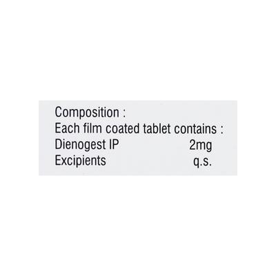 Dinomac 2mg Tablet 10'S - Contraception-Ora