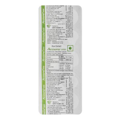 ACCURA 100 Tablet 10's - Supplements-Ent