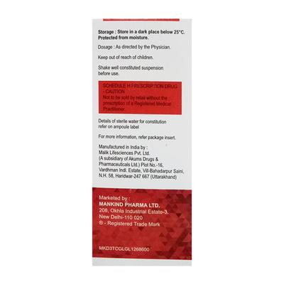 MOXIKIND CV ES Orange Flavour Dry Syrup 50ml - Bacterial Infections-Pen