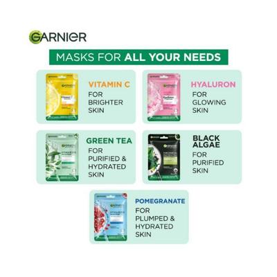 GARNIER HYDRA BOMB SERUM MASK 28 GM - Sheet Masks
