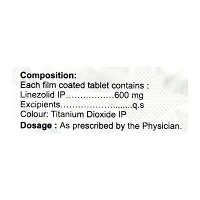 LINECA Tablet 10's - Bacterial Infections-OAB
