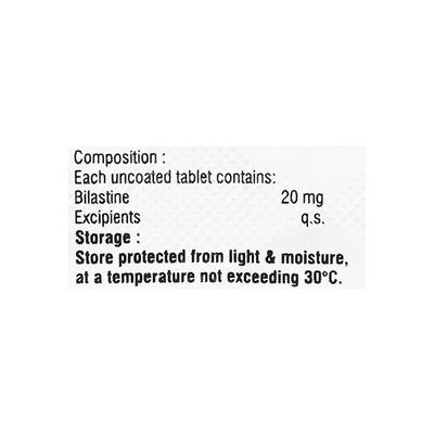 HISTABIL 20 Tablet 10's - Allergies-Ant