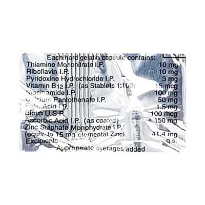 Becosules Z Capsule 20'S - Supplements-Vam