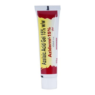 Aziderm 15% Gel 15gm - Acne-Acn