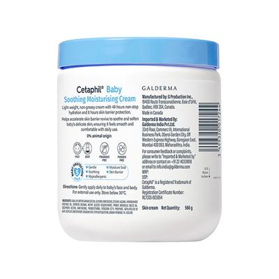 Cetaphil Baby Soothing Moisturising Cream 566 g - Face Moisturizers