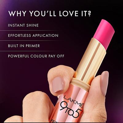 Lakme 9 to 5 P+S Lipstick Retro Red 3.6 gm - Lipsticks