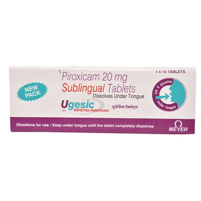 Ugesic 20mg Tablet 10'S - Pain relief-Nsa