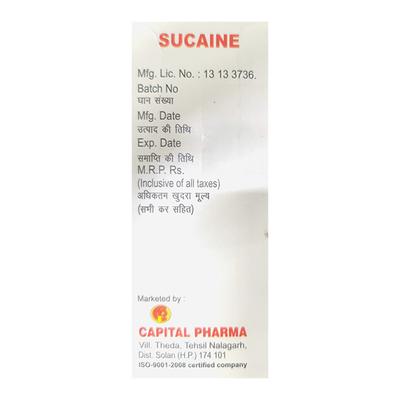 SUCAINE Oral Suspension 170ml - Ulcer/Reflux/Flatulence-Aaa