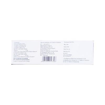 SILODAL D4 TABLET Combipack 10's - Bladder And Prostate Disorders-Dru