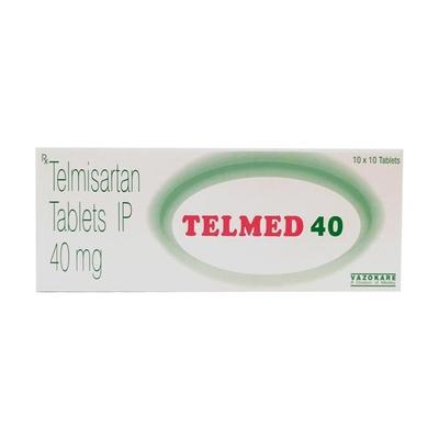 Telmed 40mg Tablet 10'S - Hypertension-Ang