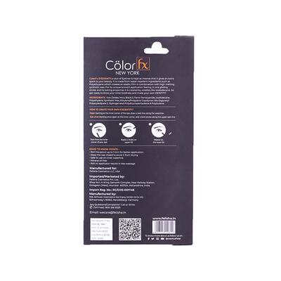 Color Fx New York Eyedentity 2-In-1 Kajal and Eyeliner Women, Intense Black Kajal Smudge Proof 4 gm - Eye Gels & Roll-On