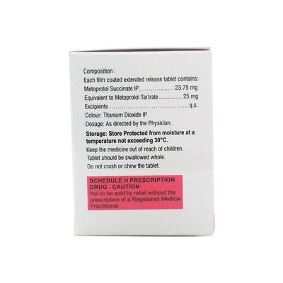 Protol XL 25mg Tablet 10'S - Hypertension-Bet