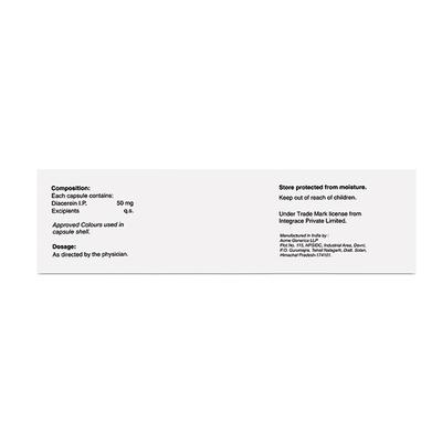 Dycerin 50mg Capsule 10'S - Arthritis-Oth