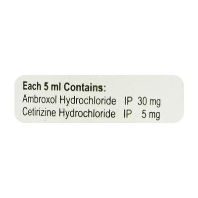 Ambcet Syrup 60ml - Cough And Cold-Cou
