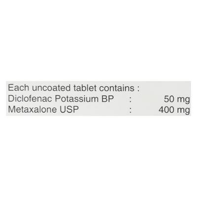 Myospas D Tablet 10'S - Muscle Spasm-Mus