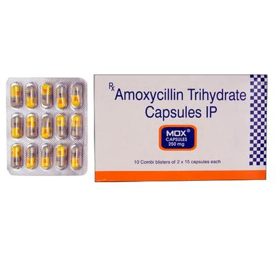 MOX 250mg Capsule 15'S - Bacterial Infections-Pen