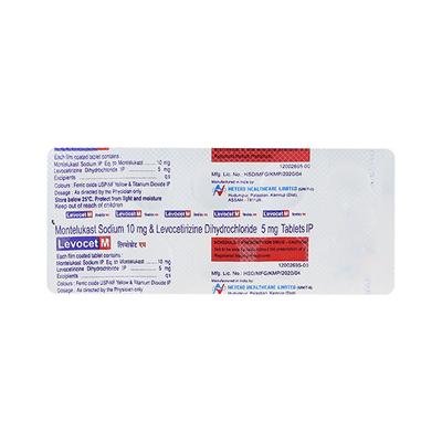 Levocet M Tablet 10'S - Asthma/COPD-Ast